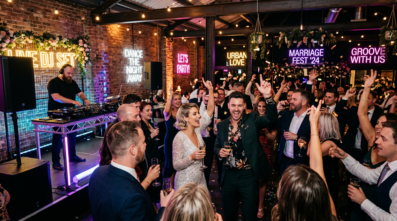 Live Unconventional Wedding Showcase Experience